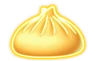 Ravioli doré, symbole collecté pour faire progresser le bonus.